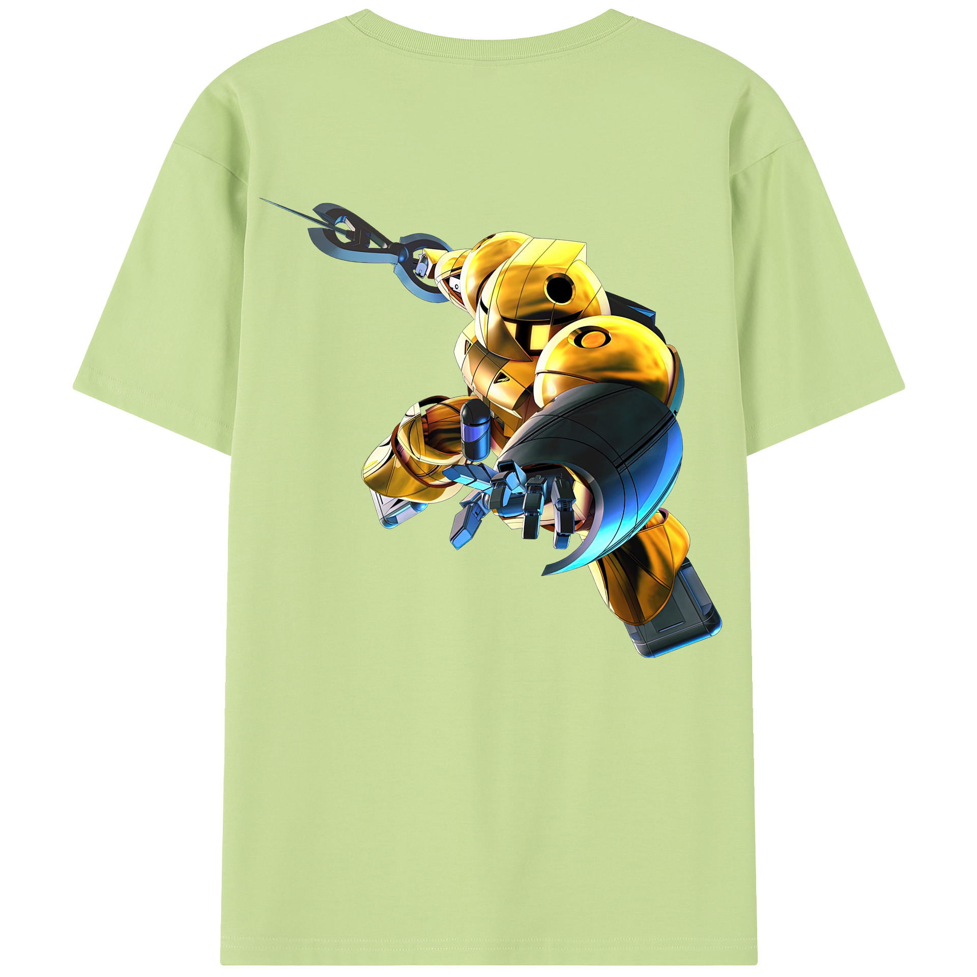 （画像用） 機動戦士ガンダム Mobile Suit Gundam 綿100％半袖Tシャツ（背面プリント）